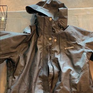 Columbia outer shell waterproof jacket